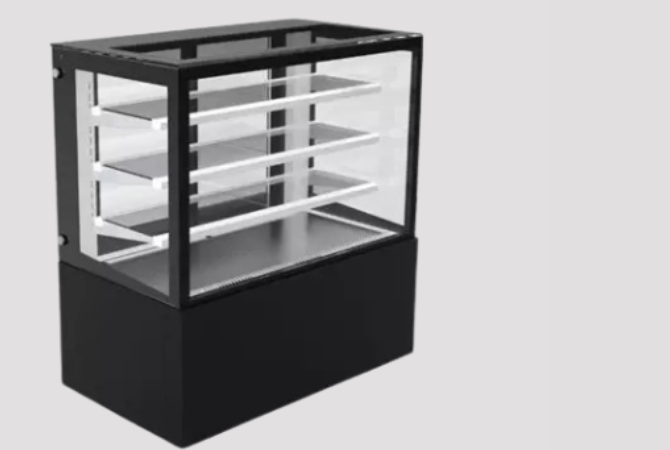 COLD DISPLAY COUNTER  FLAT GLASS